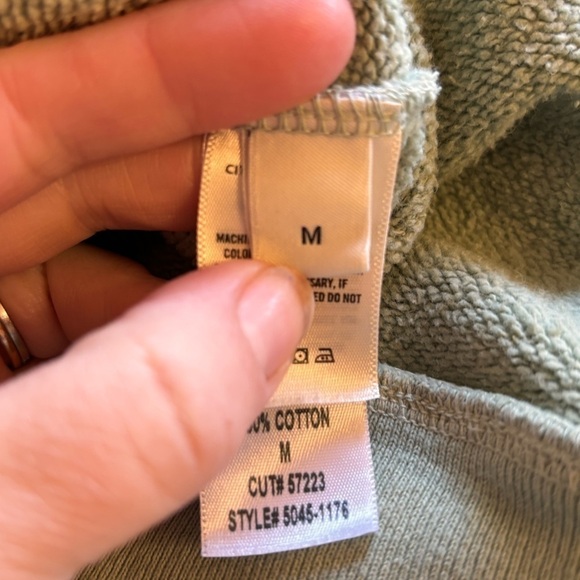 Citizens of Humanity-Melia Mock Neck Sweatshirt - Picture 5 of 7